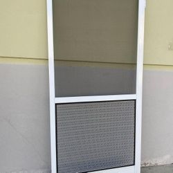 Brand New Hinged Screen Door 36x80