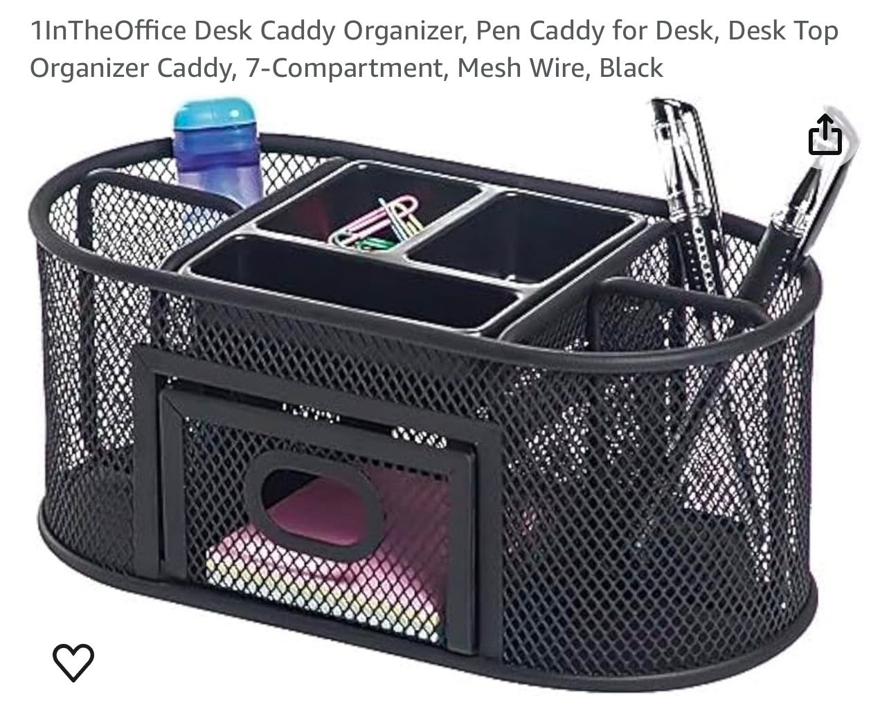 Mesh Desk Organizer