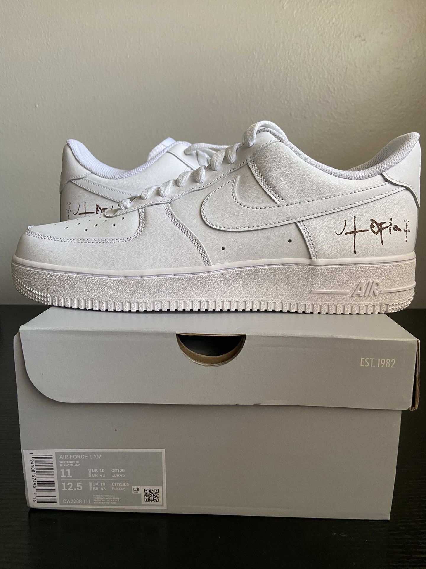 Nike Air Force 1 Low ‘07 White (Travis Scott Cactus Jack Utopia)