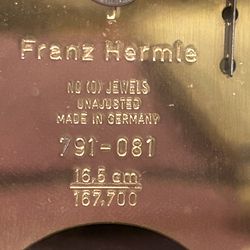 Franz Hermle Mantle Clock