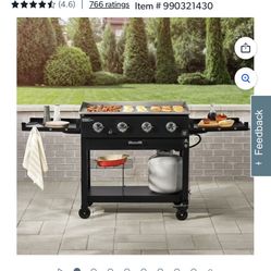Member's Mark 4-Burner Gas Griddle