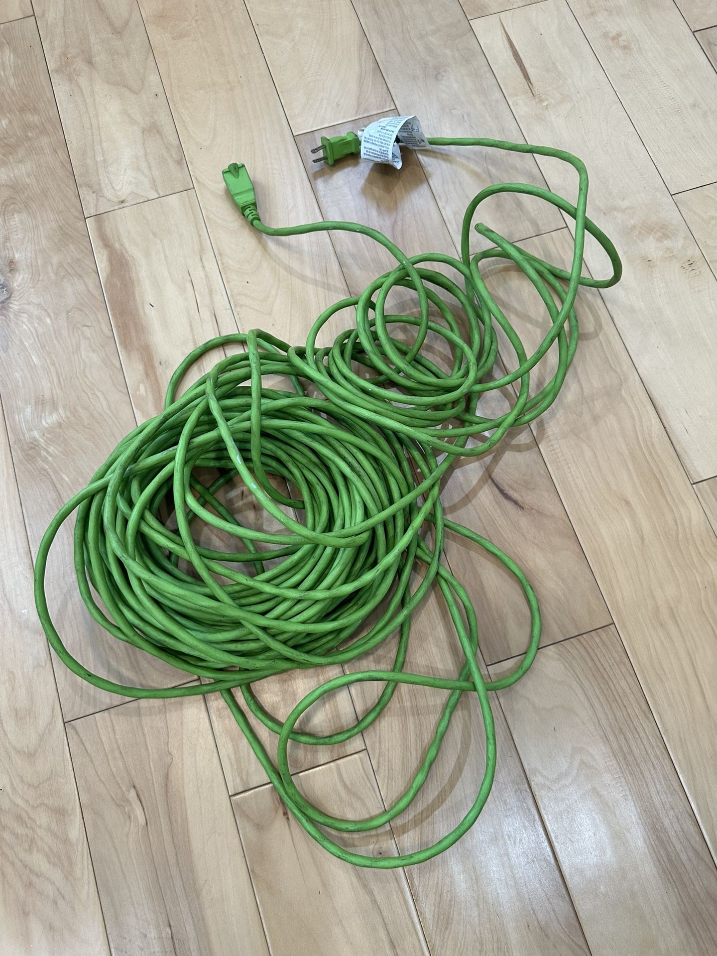 Green 100ft Extension Cord
