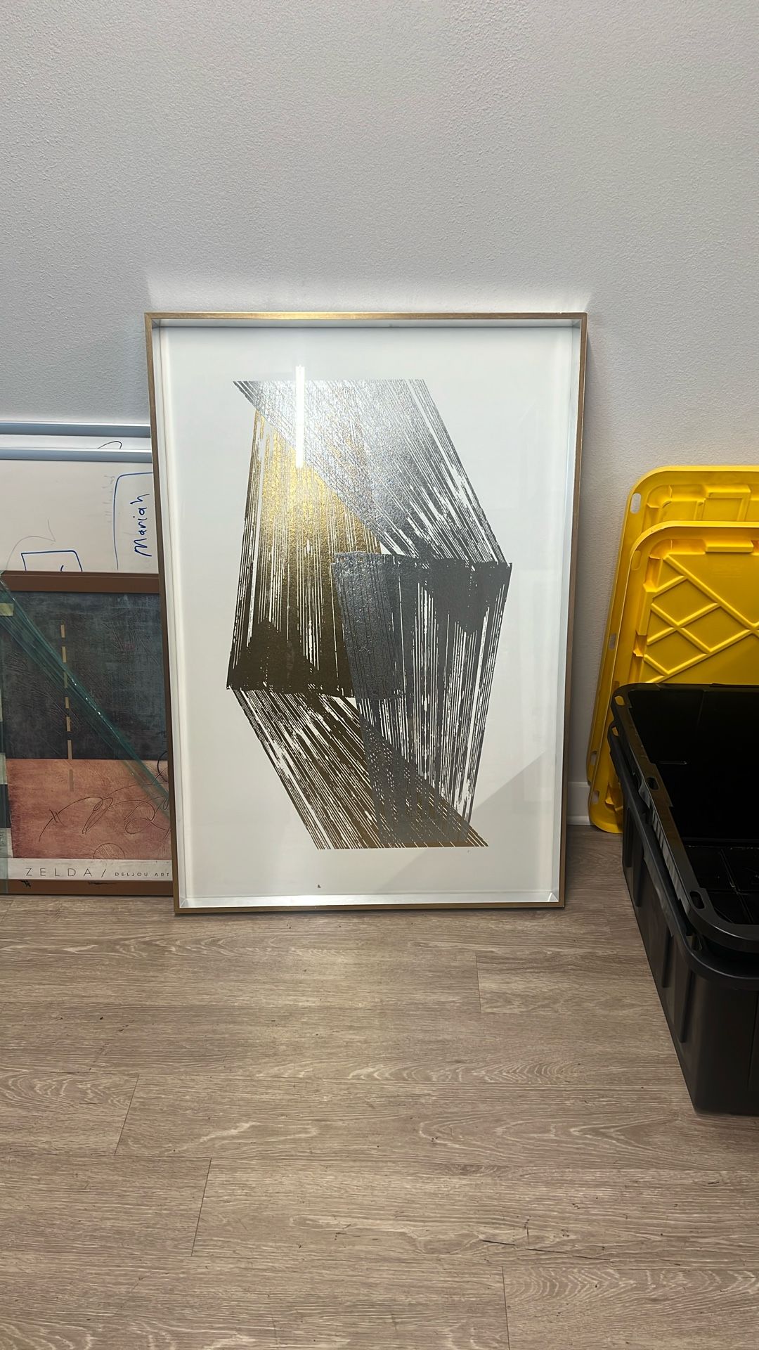 Beautiful Gold and Silver wall art!!!!!!