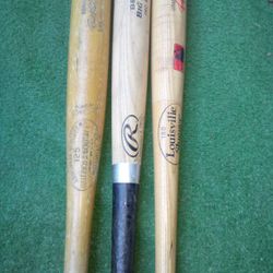 BASEBALL WOOD BAT 35 35 33!!! only 60 Each!