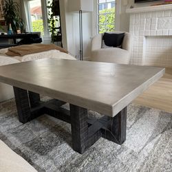 Coffee table (Crate & Barrel)