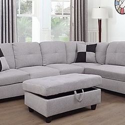 💫FREE DELIVERY💫Brand New Sectional Sofa Couch 
