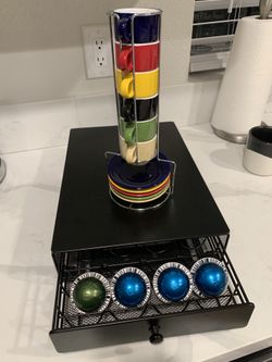 Espresso cups and plates- stand included