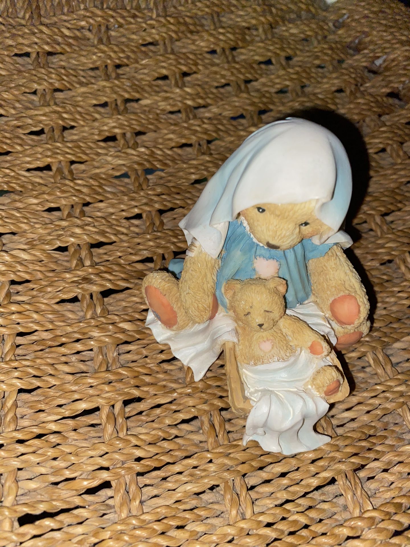 Cherished teddies Maria and baby