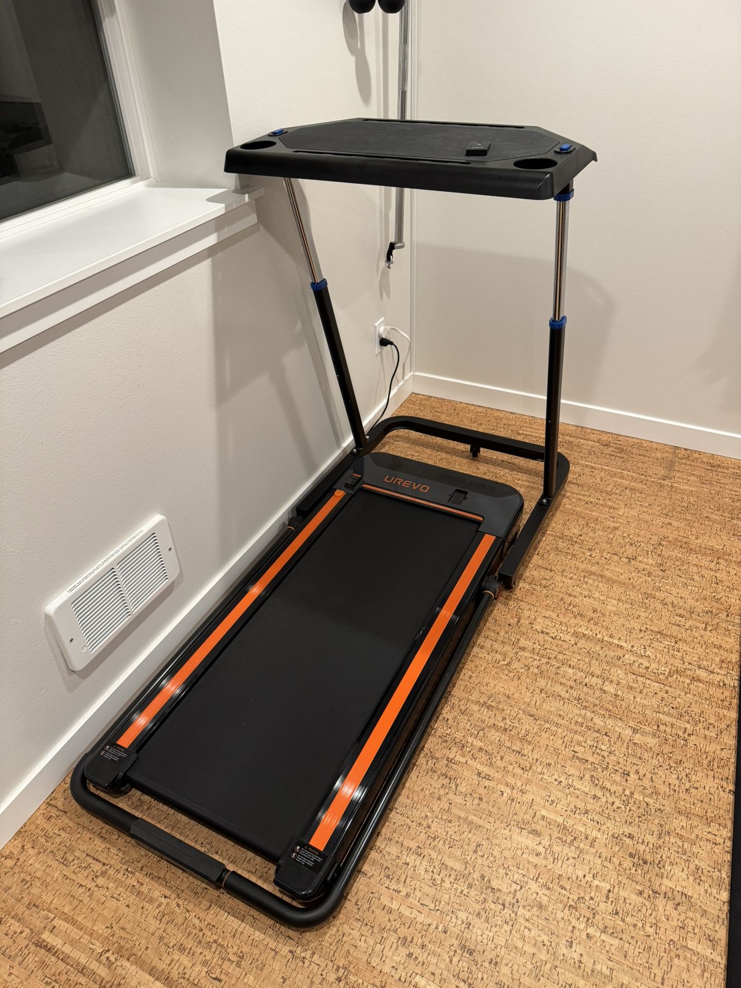 UREVO Walking Pad and Desk