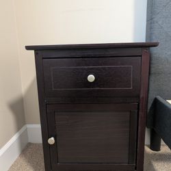 Espresso Bedside Stand (2)