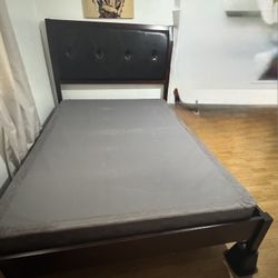 Head Board And Frame Bead  With Box  Spring..