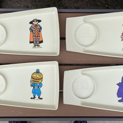 McDonald's 1970s Happy Meal Trays Vintage