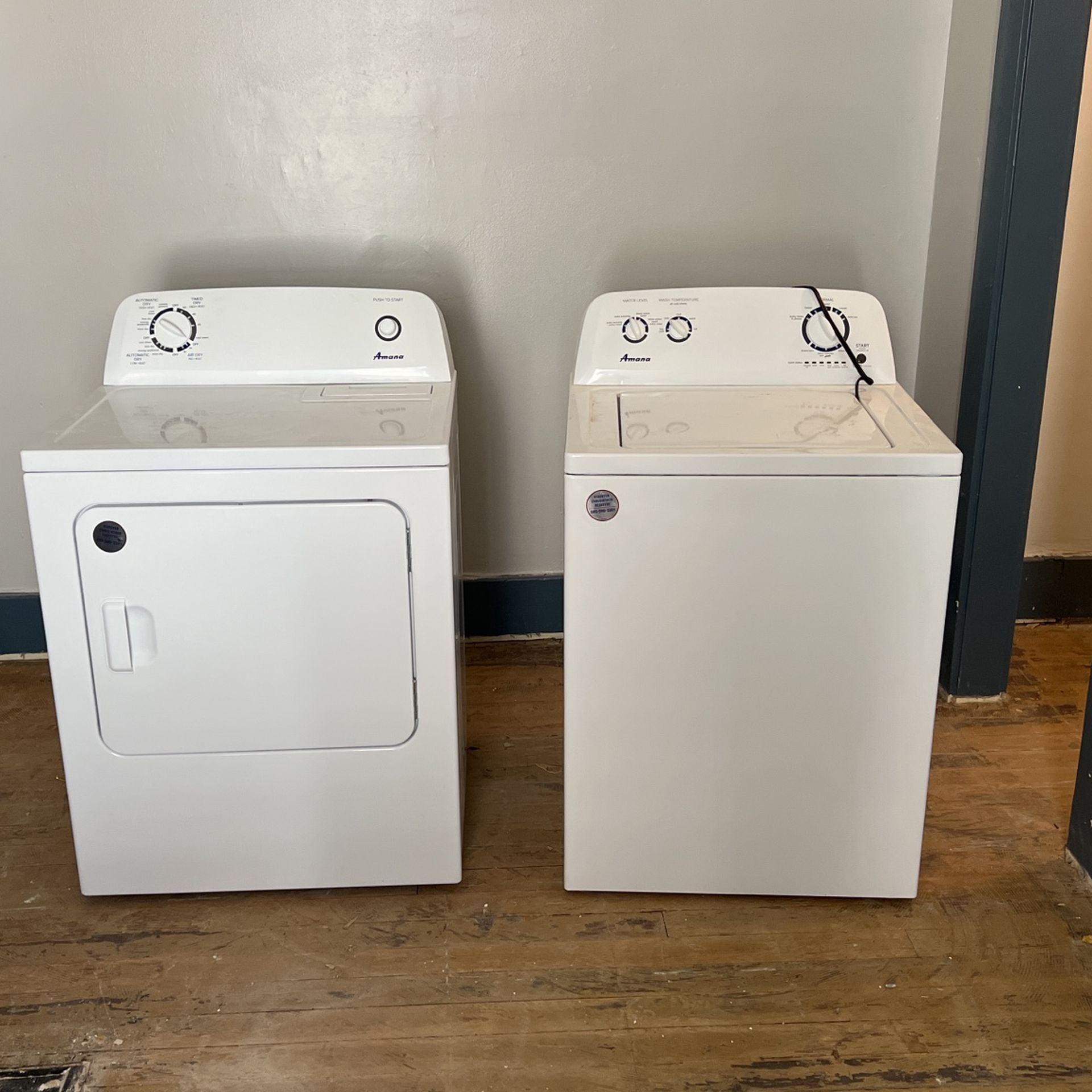 Washer And Dryer Only Used Twice