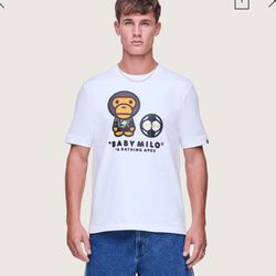 BAPE SHORT SLEEVE MILO TEE