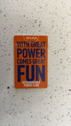 Dave & Buster’s game card