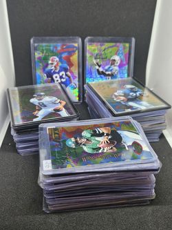1996 Playoff  Illusions cards lot of 85