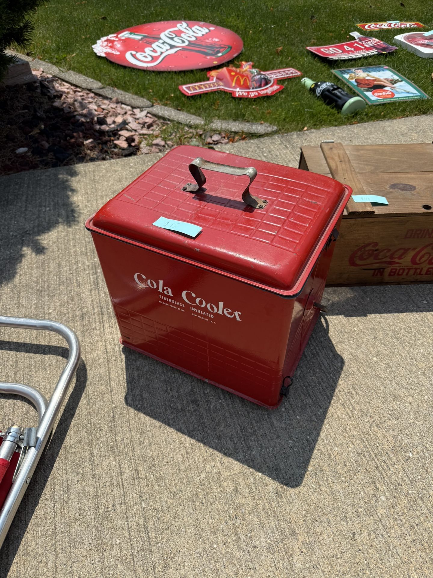 Vintage Cola Cooler