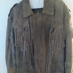 New Western Style fringed coat ...new