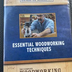 Woodworkers Guild Of America Essential Woodworking Techniques DVD Video 