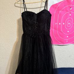 Black Sparkly Dress 