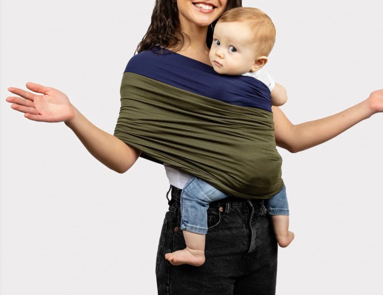 Baby Carrier - Mama’s Bonding Comforter, Adjustable Unisex Multi-Purpose Baby Carrier, Hassle-Free, Lightweight and Ultra Soft, Easy to Wear Infant Sl