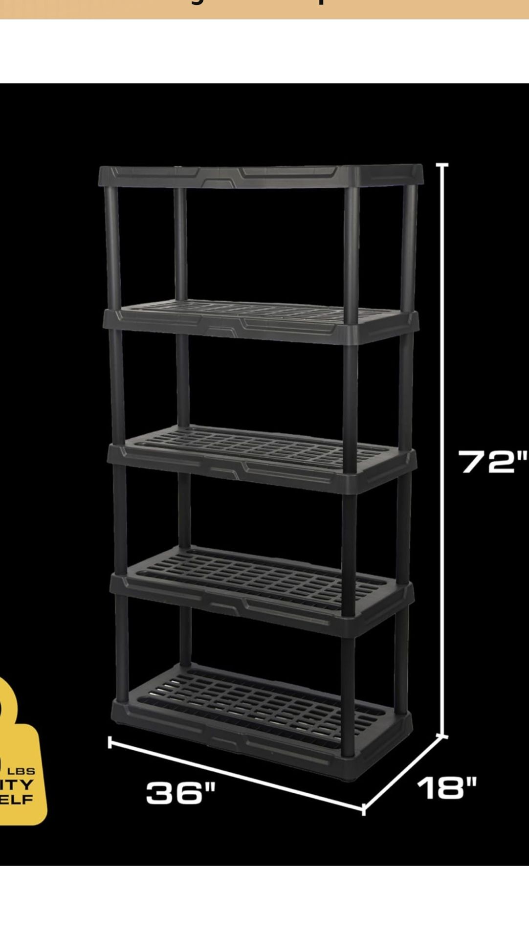 Shelf De 5 Niveles
