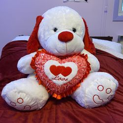 24” Valentine’s Day Bear.. Needs to Go