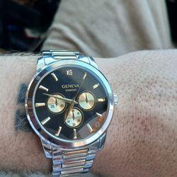Geneva Diamond Watch