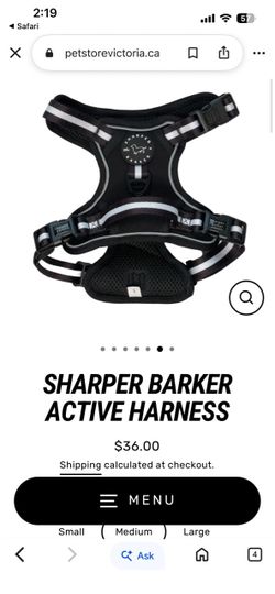 Sharper Barker Active Dog Harness