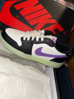 Air Jordan 1 Retro Low OG (GS) Glow in the Dark