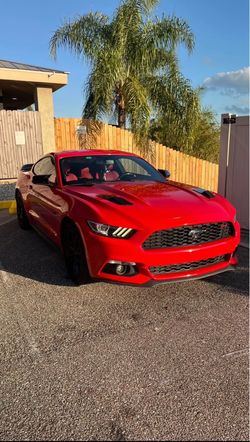 2015–2017 Ford Mustang Hood Vents / Hood Scoops (Pair) – Gloss Black