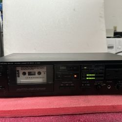 Yamaha K-420 Natural Sound Stereo Cassette Deck Dolby Record
