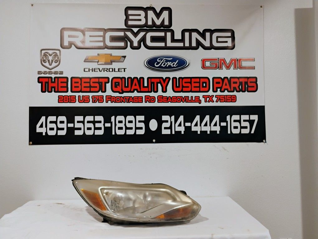 Headlight For 2014 Ford Focus