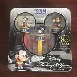 DISNEY PEZ 80 Years Limited Edition Commemorative 3 Pack