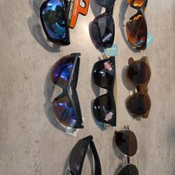 8 Pairs Of Sunglasses NEW with Tags