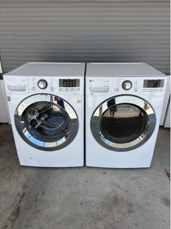 Washer and Dryer Set LG