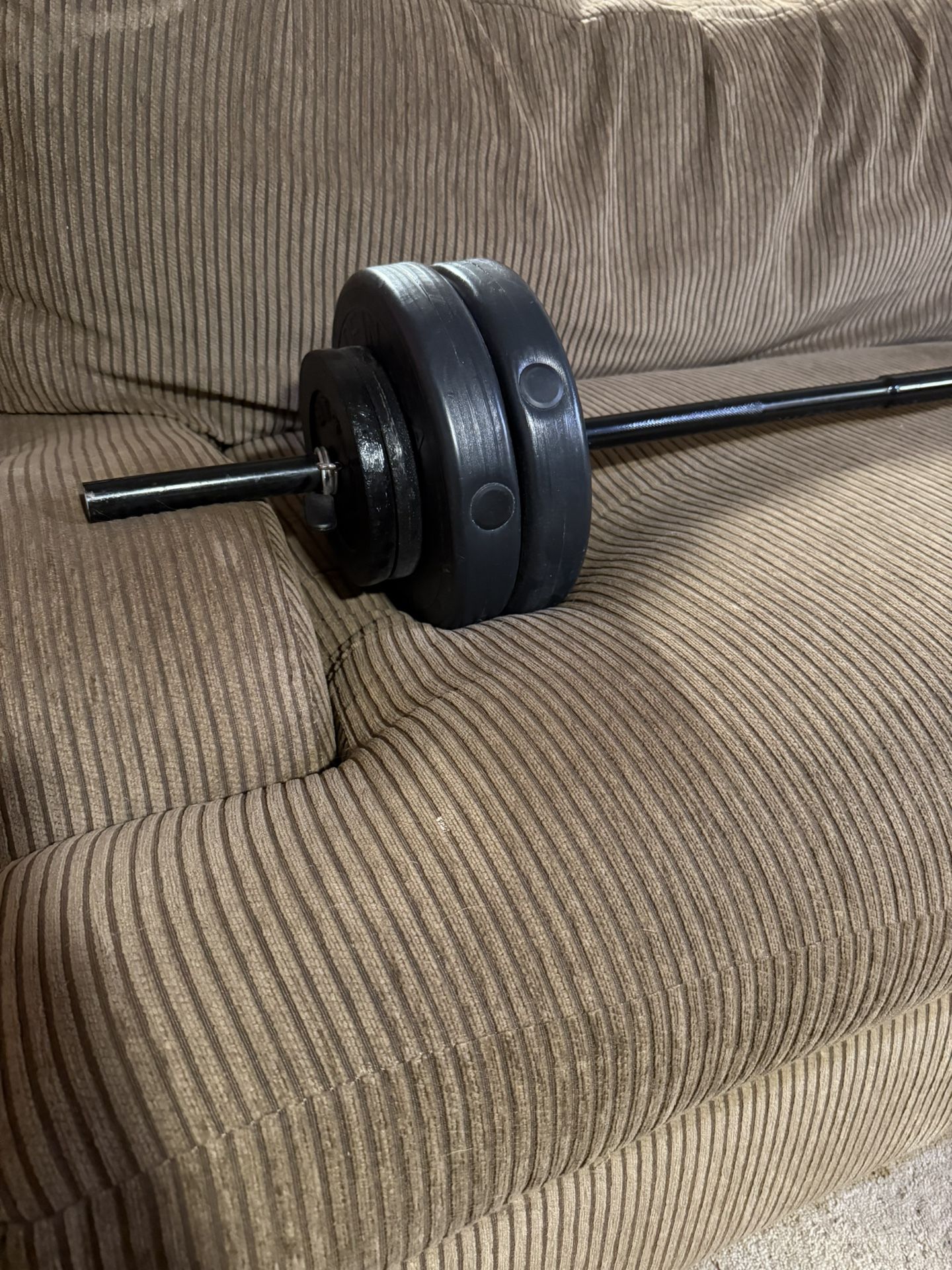 Barbell With Weights