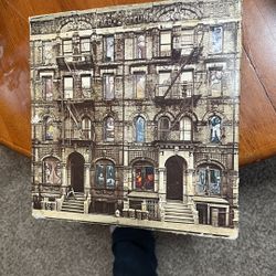 Vintage Led Zeppelin Vinyl 1972
