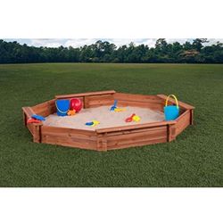 Sandbox Wooden Kids Play Sand