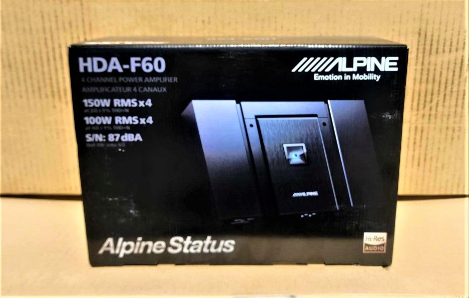 Status Series 4 Channel Car Power Amplifier System 800 Watts Hi-Res HDAF60 🚨 Payment Options Available 🚨 No Credit Needed 🚨