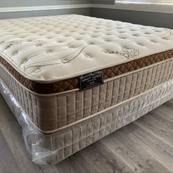 12in Cal King Organic Cloud Comfort Europillow Top Mattress