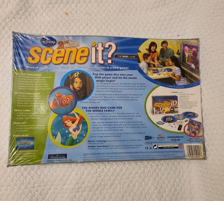 Games Disney Scene It 2nd Edition DVD Game for Sale in Brandon, FL