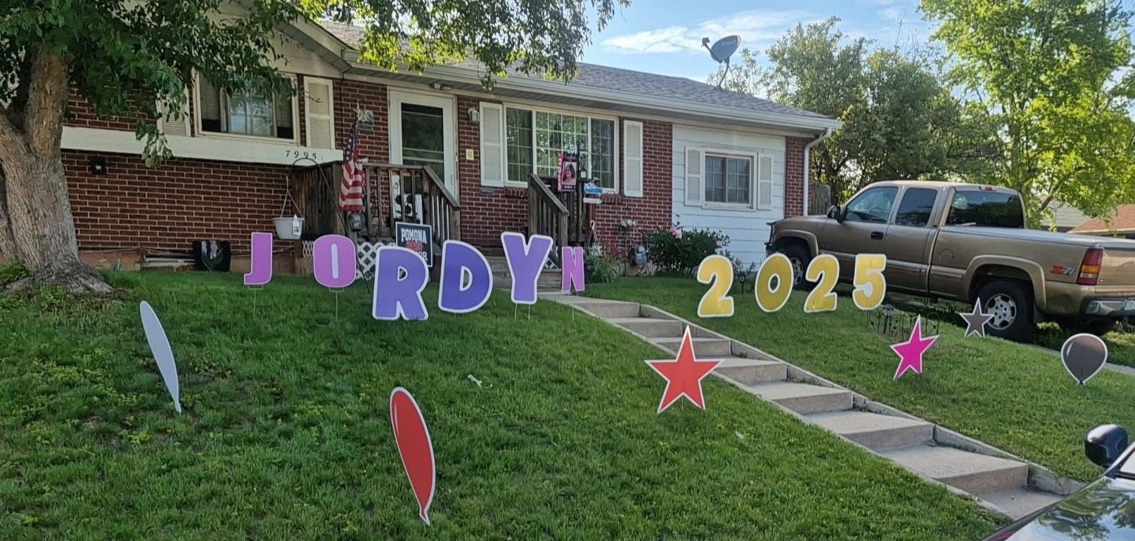 Graduation 2025 Yard Signs And Banners Decorations