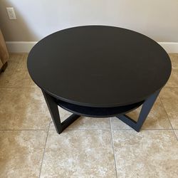 Black Coffee Table 