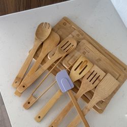 Royal Craft Wood Bamboo Cutting Board Set