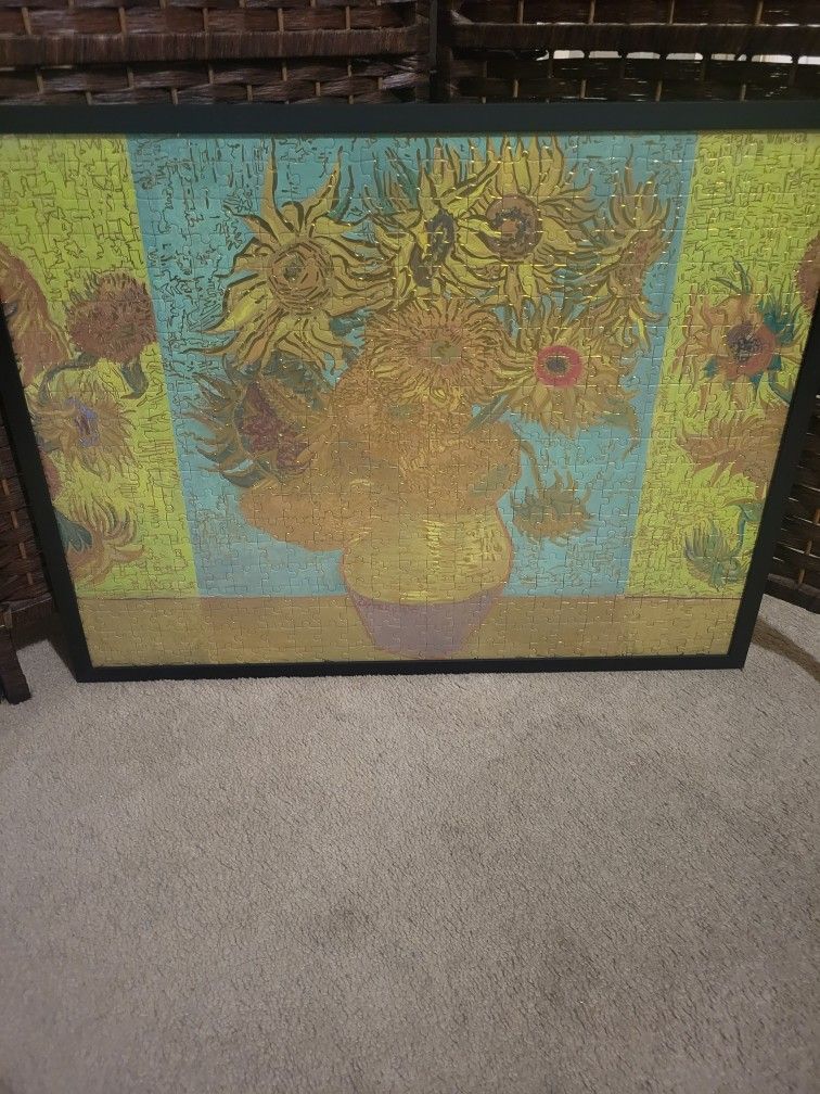 Framed Puzzle $20 Each