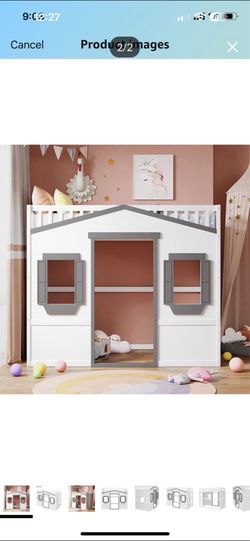 Loft house bed