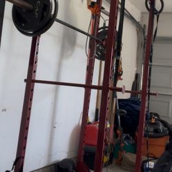 Workout Rack Bench Set