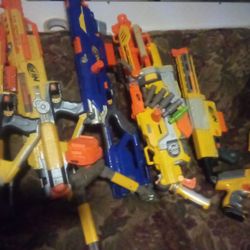 Nerf air assault rifles and guns