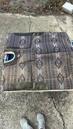 REINSMAN Western Saddle Pad with Felt Bottom  ~ 32" x 31” Close Contact Square